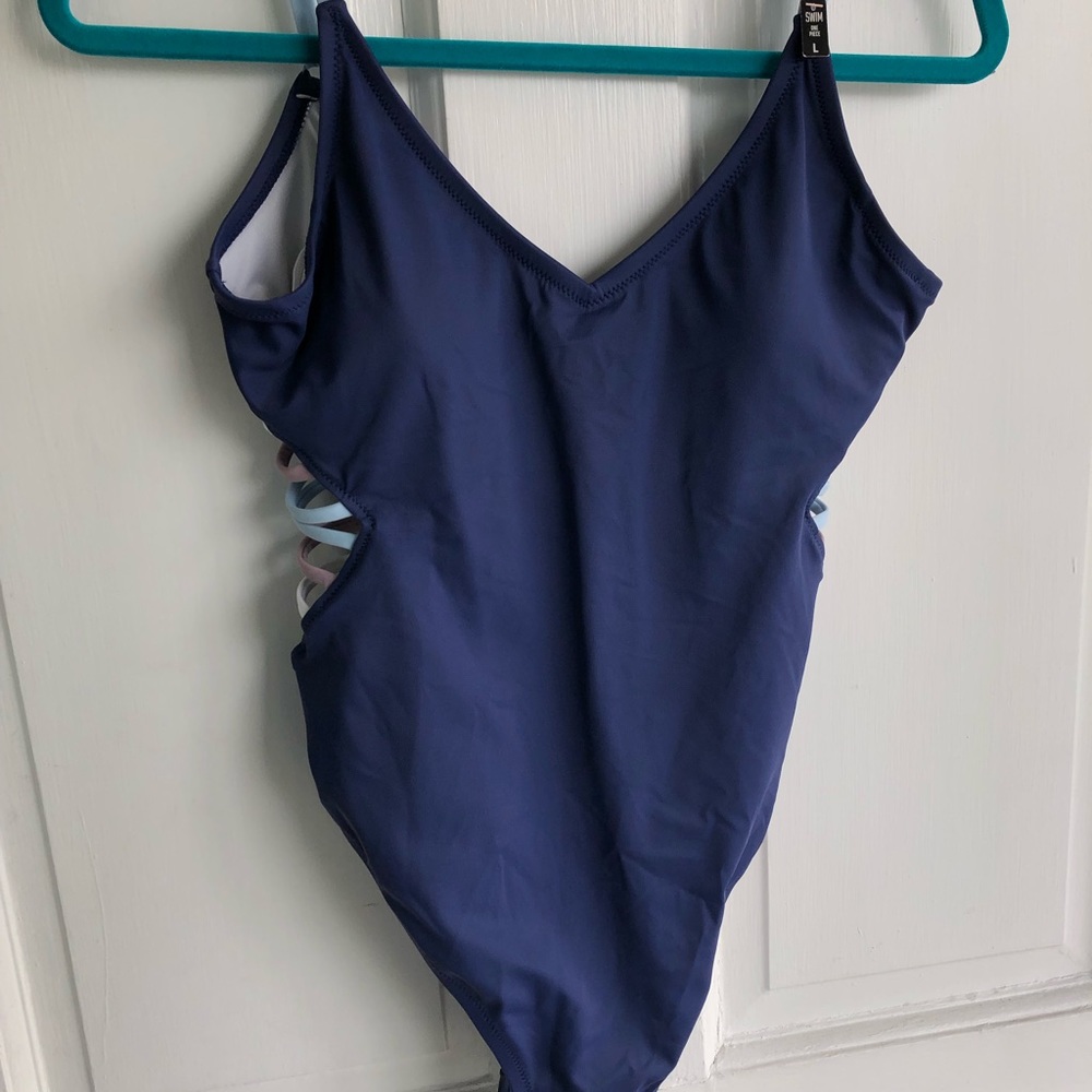 Victoria Secret Pink One Piece Swim Size L